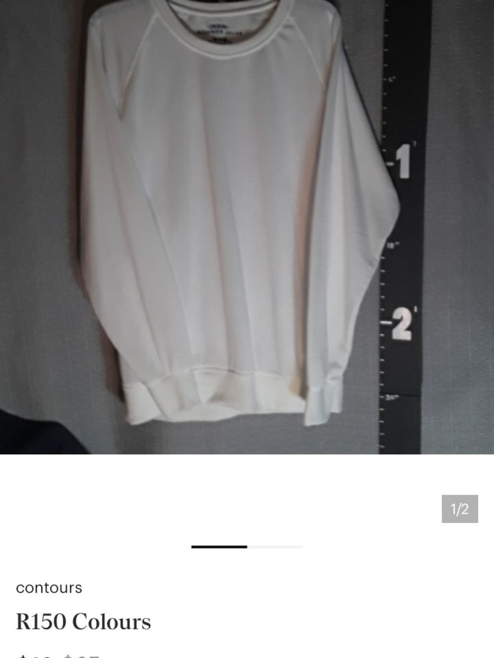 Alexander Julian White Crewneck Pullover